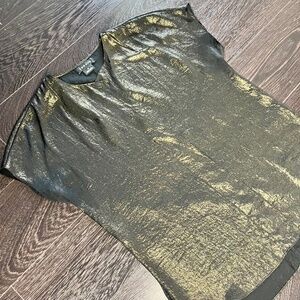 Gold Lamé Top by Trouvé - Size XS - Pre-owned, Excellent Condition